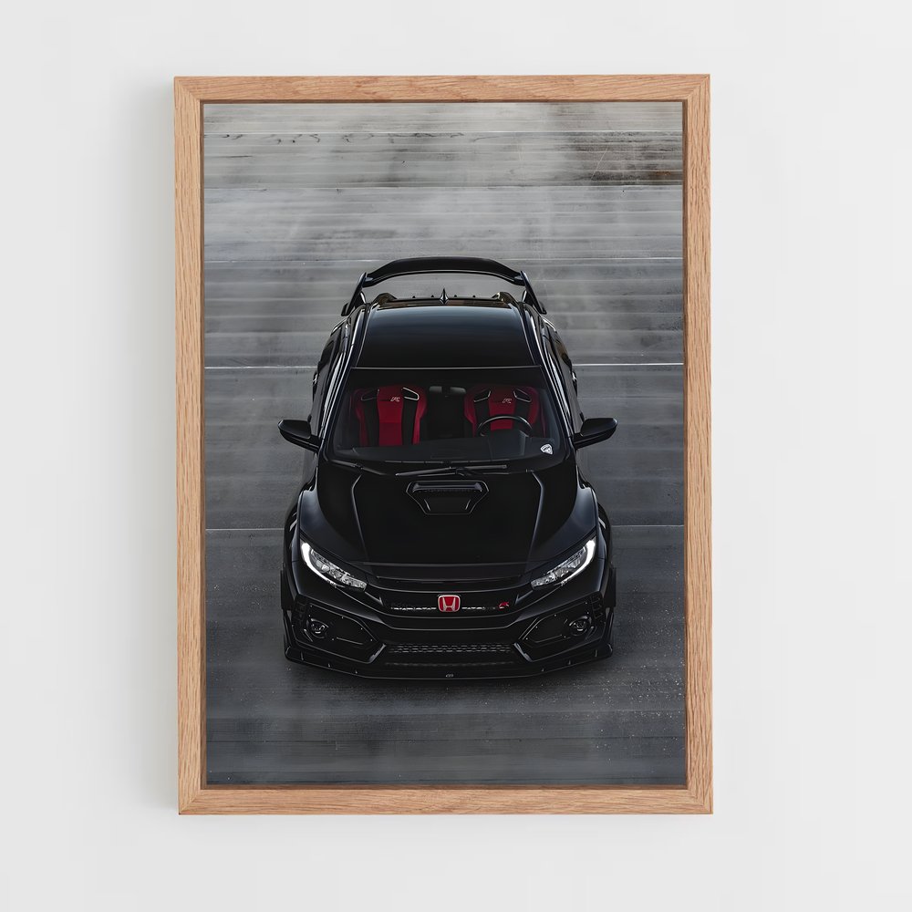 Poster Civic Spirit – affiche Honda (vue 4)